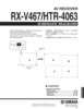 Thumbnail Yamaha rx-v467 rxv467 htr4063 htr-4063 full service manual Thumbnail Yamaha rx-v467 rxv467 htr4063 htr-4063 full service manual