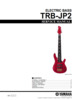 Thumbnail Yamaha trbjp2 trb-jp2 electric bass full service manual trb