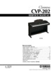 Thumbnail Yamaha cvp-202 cvp202 clavinova complete service manual cvp