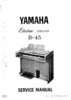 Thumbnail Yamaha electone b45 b-45 complete service manual