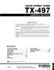 Thumbnail Yamaha tx497 tx-497 tuner service manual Thumbnail Yamaha tx497 tx-497 tuner service manual