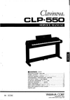 Thumbnail Yamaha clp550 clp-550 complete service manual