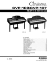 Thumbnail Yamaha cvp107 cvp109 cvp-107 cvp-109 service manual