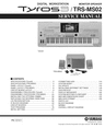 Thumbnail Yamaha Tyros 3 trs-ms02 complete service manual