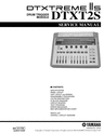 Thumbnail Yamaha dtxt2s dtxtreme IIs dtx repair service manual