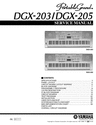 Thumbnail Yamaha dgx-203 dgx-205 dgx203 dgx205 service manual