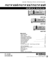 Thumbnail Yamaha motif es es6 es7 es8 complete service repair manual