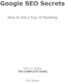 Thumbnail Google SEO Secrets ; How to Get Top 10 Rangking