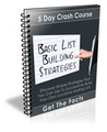 Thumbnail Basic List Building Strategies - 5 Day Crash Course