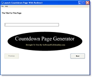Thumbnail Countdown Page Generator 