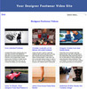 Thumbnail Designer Footwear Video Site Builder (MRR)