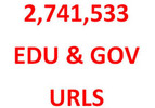 Thumbnail BACKLINKS List of 2.7 Million Unique .EDU and .GOV URLS 