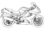Thumbnail Kawasaki Motorcycle ZZR1200 Service Manual