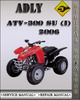 Thumbnail 2006 Adly ATV-300 SU (I) Factory Service Repair Manual