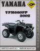 Thumbnail 2002 Yamaha YFM660FP Factory Service Repair Manual