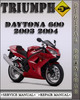 Thumbnail 2003 2004 Triumph Daytona 600 Factory Service Repair Manual