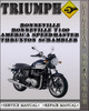 Thumbnail 2006-2007 Triumph Bonneville Bonneville T100 America Speedmaster Thruxton Scrambler Factory Service Repair Manual