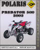 Thumbnail 2003 Polaris Predator 500 Factory Service Repair Manual Thumbnail 2003 Polaris Predator 500 Factory Service Repair Manual