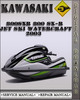 Thumbnail 2003 Kawasaki 800SXR 800 SX-R Jet Ski Watercraft Factory Service Repair Manual