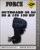 Thumbnail Force Outboard 35 50 85 & 125 150 Hp Service Repair Manual