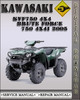 Thumbnail 2005 Kawasaki KVF750 4x4 Brute Force 750 4x4i Factory Service Repair Manual
