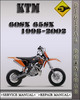 Thumbnail 1998-2002 KTM 60SX 65SX Engine Factory Service Repair Manual 1999 2000 2001