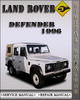 Thumbnail 1996 Land Rover Defender Factory Service Repair Manual
