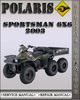 Thumbnail 2003 Polaris Sportsman 6x6 Factory Service Repair Manual