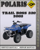 Thumbnail 2003 Polaris Trail Boss 330 Factory Service Repair Manual