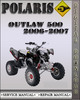 Thumbnail 2006-2007 Polaris Outlaw 500 Factory Service Repair Manual