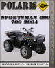 Thumbnail 2004 Polaris Sportsman 600 700 Factory Service Repair Manual