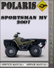 Thumbnail 2007 Polaris Sportsman MV Factory Service Repair Manual Thumbnail 2007 Polaris Sportsman MV Factory Service Repair Manual