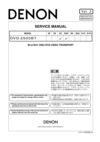 Thumbnail Denon DVD2500BT Service Manual / Repair Manual