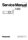Thumbnail Panasonic PTAE-500 Service Manual