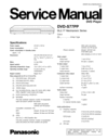 Thumbnail Panasonic DVD-S77 Service Manual