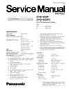 Thumbnail Panasonic DVD-S53 Service Manual Thumbnail Panasonic DVD-S53 Service Manual