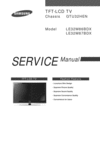 Thumbnail Samsung LE32M86BDX Service Manual