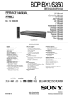 Thumbnail Sony BDP-S350 Service Manual