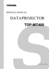 Thumbnail Toshiba TDP-MT400 Service Manual Thumbnail Toshiba TDP-MT400 Service Manual