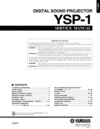 Thumbnail Yamaha YSP-1 Service Manual Thumbnail Yamaha YSP-1 Service Manual
