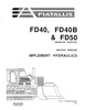 Thumbnail NEW HOLLAND FD40 FD40B FD50 TRACTOR REPAIR SERVICE MANUAL  