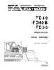 Thumbnail NEW HOLLAND FD40 FD40B FD50 TRACTOR REPAIR SERVICE MANUAL