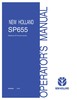 Thumbnail NEW HOLLAND SP655 SPRAYER OPERATORS MANUAL Thumbnail NEW HOLLAND SP655 SPRAYER OPERATORS MANUAL