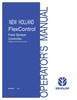 Thumbnail NEW HOLLAND Field Sprayer Controller OPERATORS MANUAL Thumbnail NEW HOLLAND Field Sprayer Controller OPERATORS MANUAL