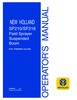 Thumbnail NEW HOLLAND SF210 SF216 Sprayer OPERATORS MANUAL Thumbnail NEW HOLLAND SF210 SF216 Sprayer OPERATORS MANUAL