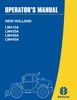 Thumbnail NEW HOLLAND LM415A LM425A LM435A LM445A OPERATORS MANUAL