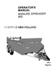 Thumbnail NEW HOLLAND 800 SPREADER OPERATORS MANUAL