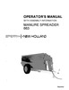 Thumbnail NEW HOLLAND 663 MANURE SPREADER OPERATORS MANUAL