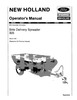 Thumbnail NEW HOLLAND 305 SIDE DELIVERY SPREADER OPERATORS MANUAL