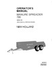 Thumbnail NEW HOLLAND 795 SPREADER OPERATORS MANUAL